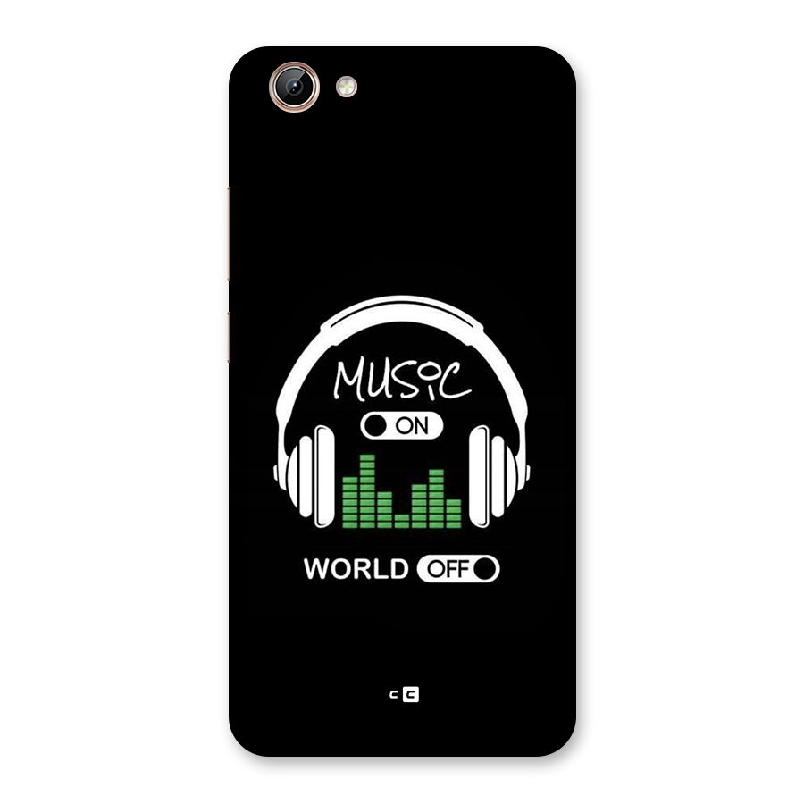 Music On World Off Back Case for Vivo Y71
