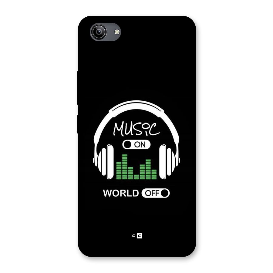 Music On World Off Back Case for Vivo Y81i