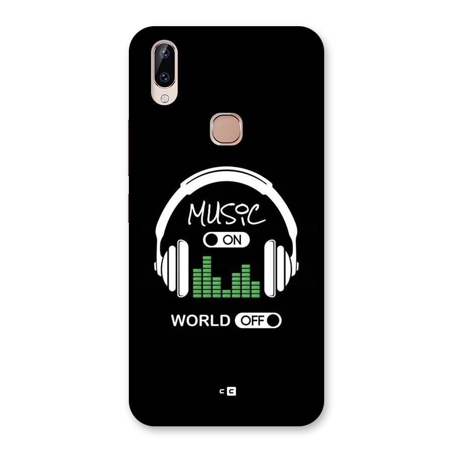 Music On World Off Back Case for Vivo Y83 Pro