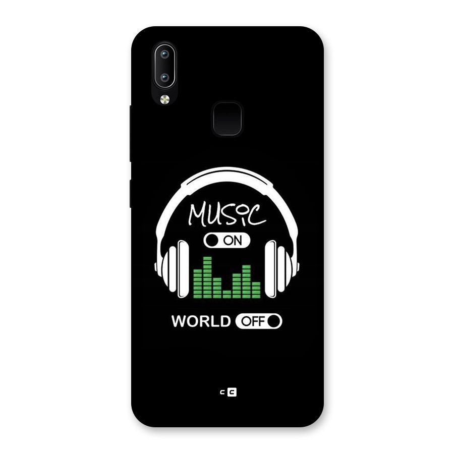 Music On World Off Back Case for Vivo Y93