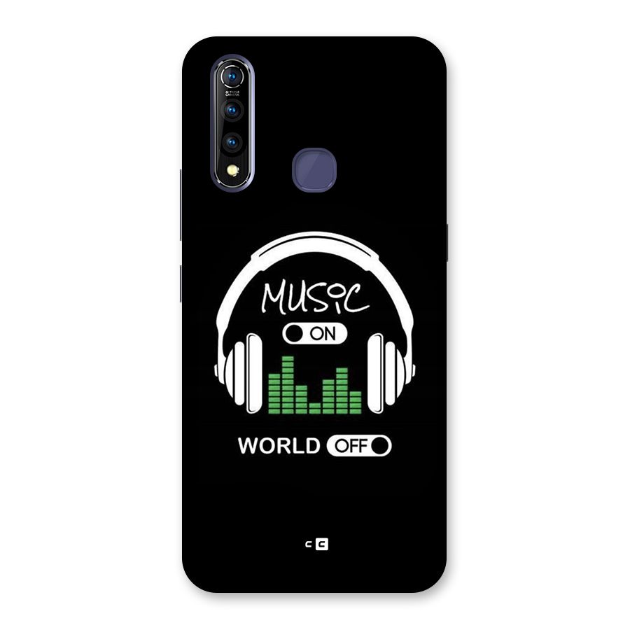 Music On World Off Back Case for Vivo Z1 Pro