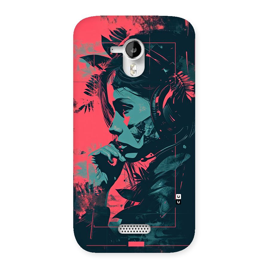 Musical Illustration Back Case for Canvas HD A116