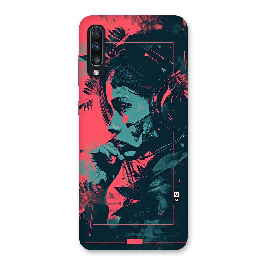 Musical Illustration Back Case for Galaxy A70