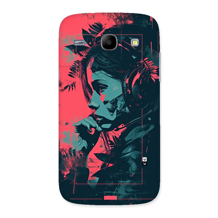 Musical Illustration Back Case for Galaxy Core