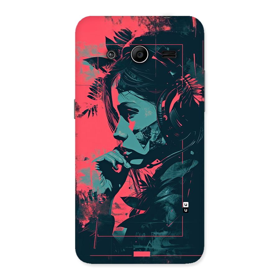 Musical Illustration Back Case for Galaxy Core 2