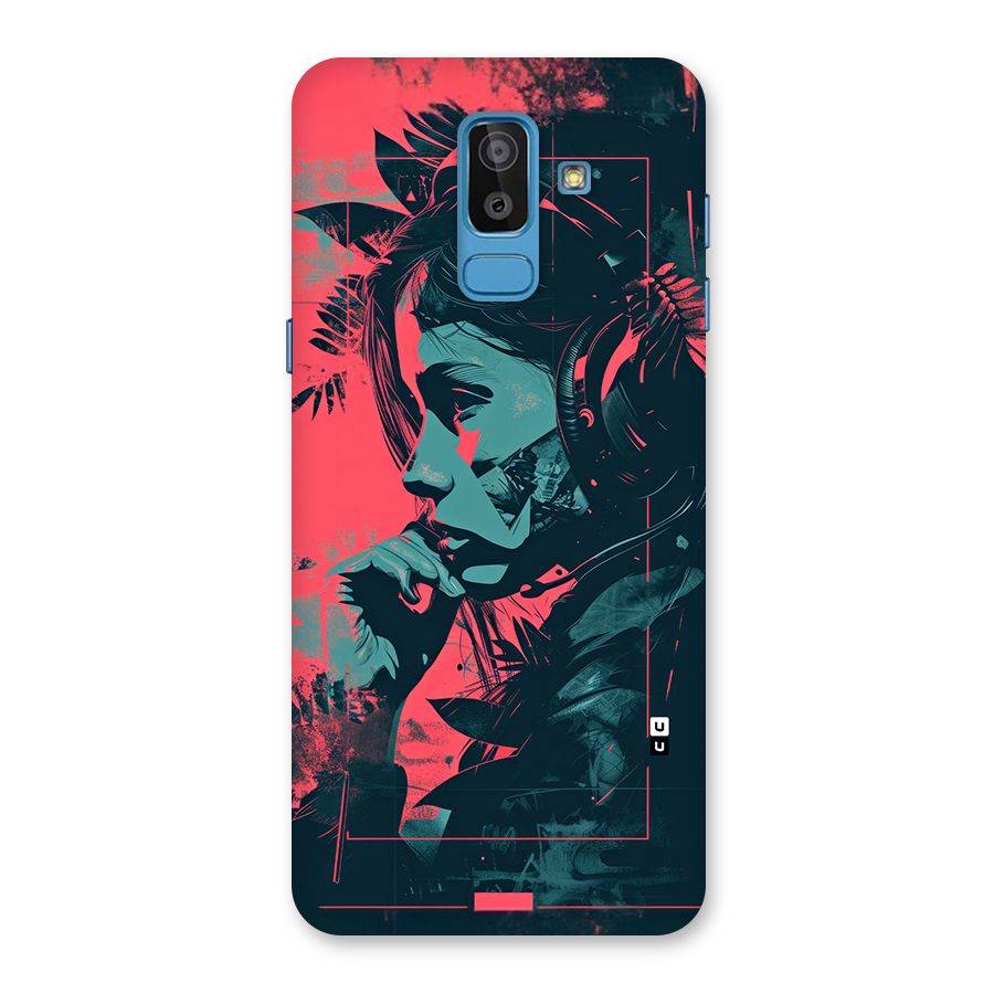 Musical Illustration Back Case for Galaxy J8