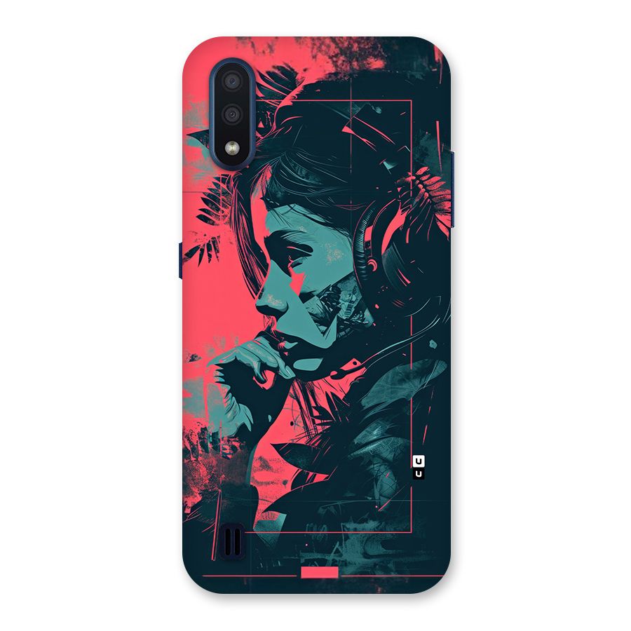 Musical Illustration Back Case for Galaxy M01