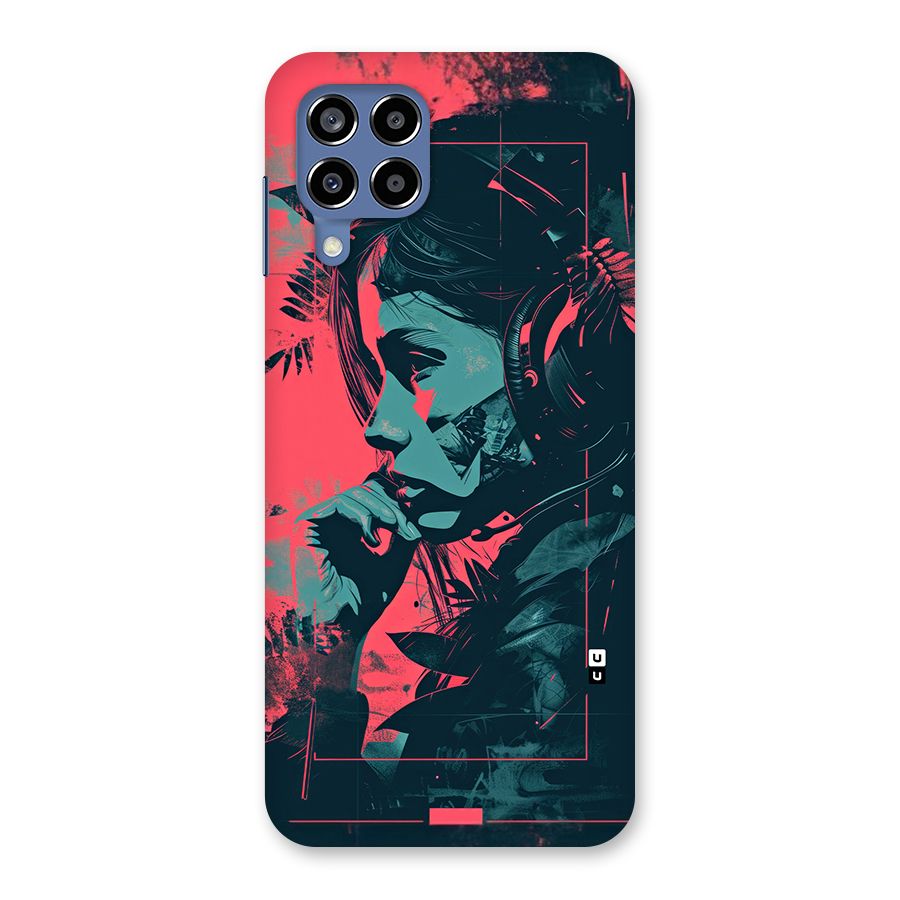 Musical Illustration Back Case for Galaxy M53 5G