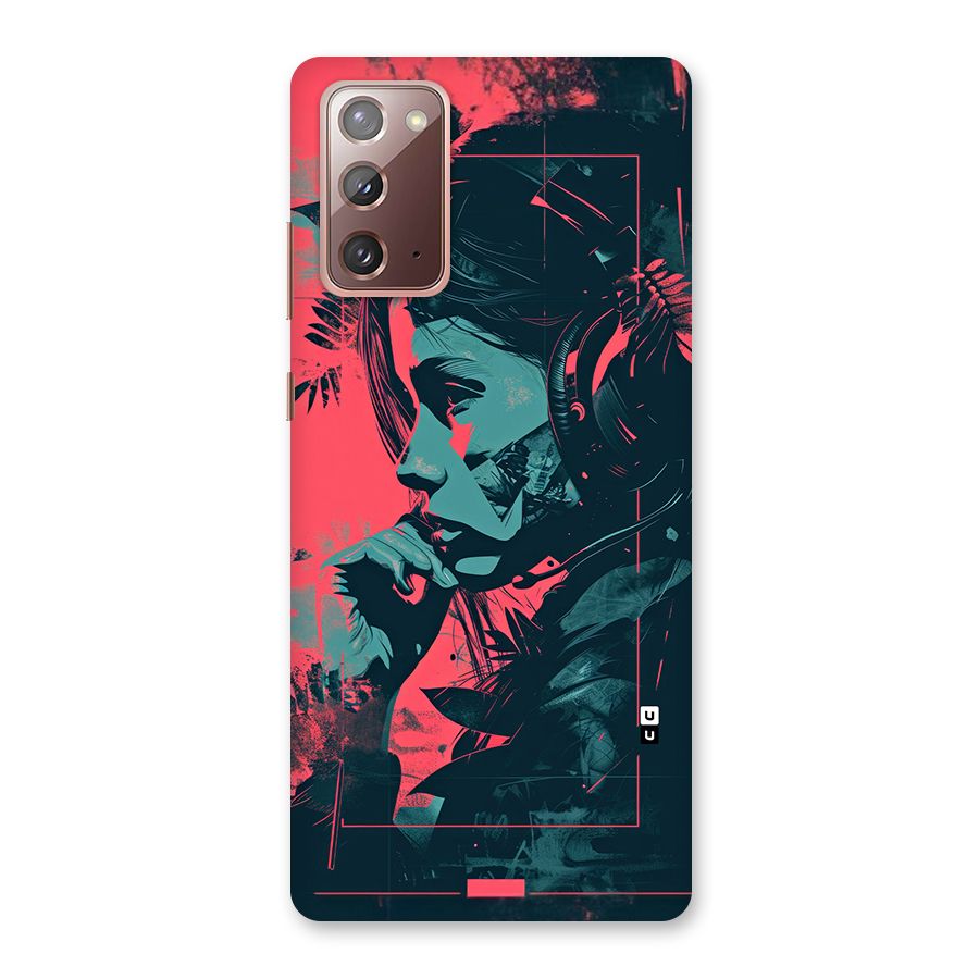Musical Illustration Back Case for Galaxy Note 20