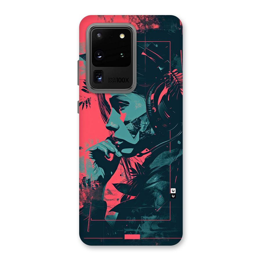 Musical Illustration Back Case for Galaxy S20 Ultra