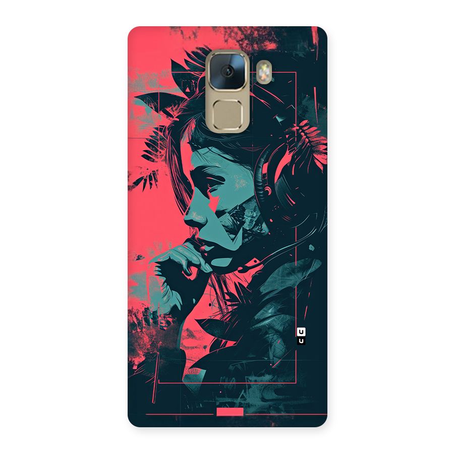 Musical Illustration Back Case for Honor 7