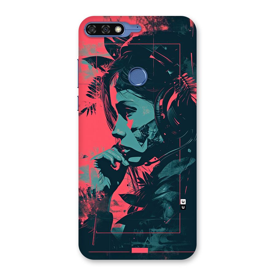 Musical Illustration Back Case for Honor 7C