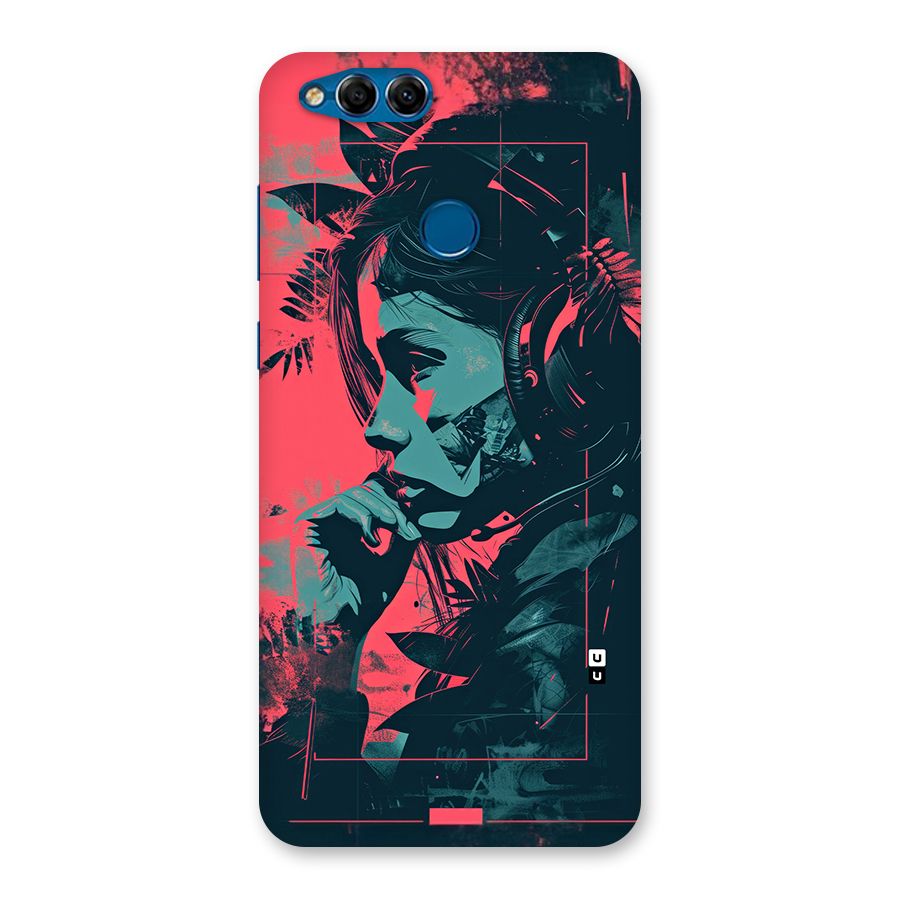 Musical Illustration Back Case for Honor 7X