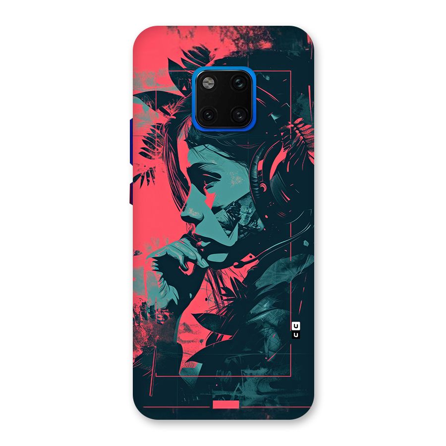 Musical Illustration Back Case for Huawei Mate 20 Pro