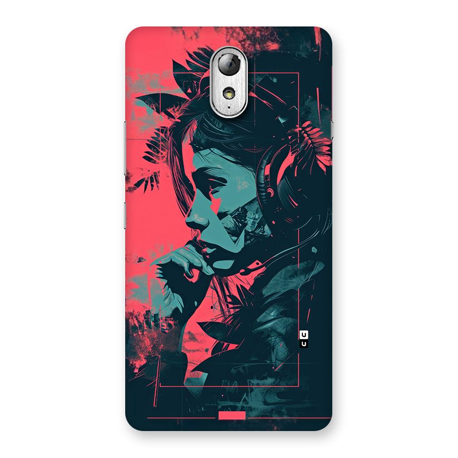 Musical Illustration Back Case for Lenovo Vibe P1M