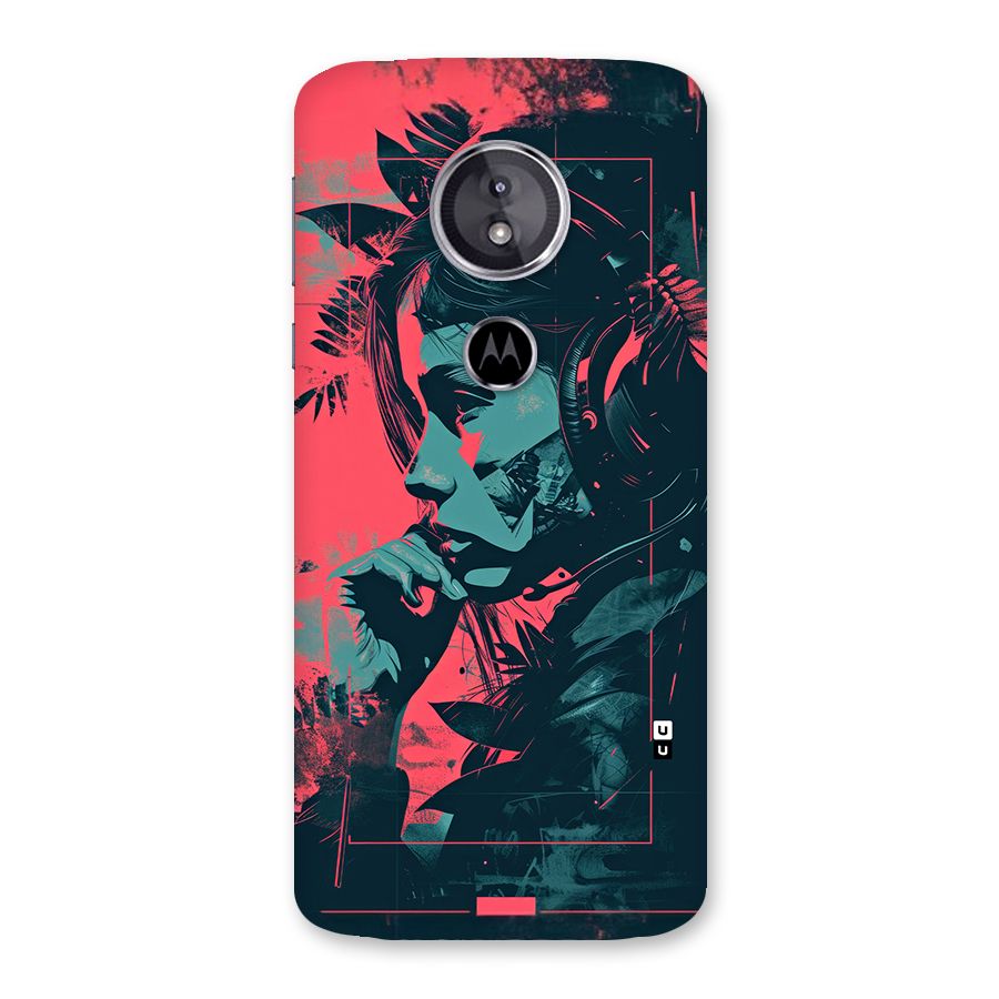 Musical Illustration Back Case for Moto E5
