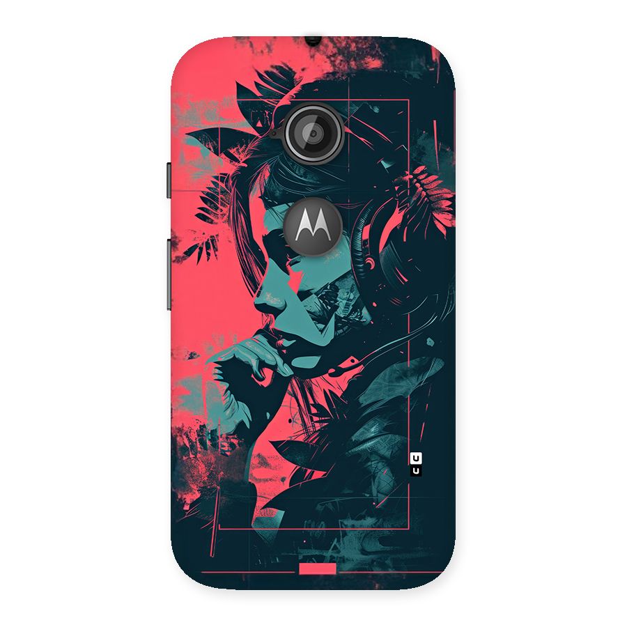 Musical Illustration Back Case for Moto E 2nd Gen