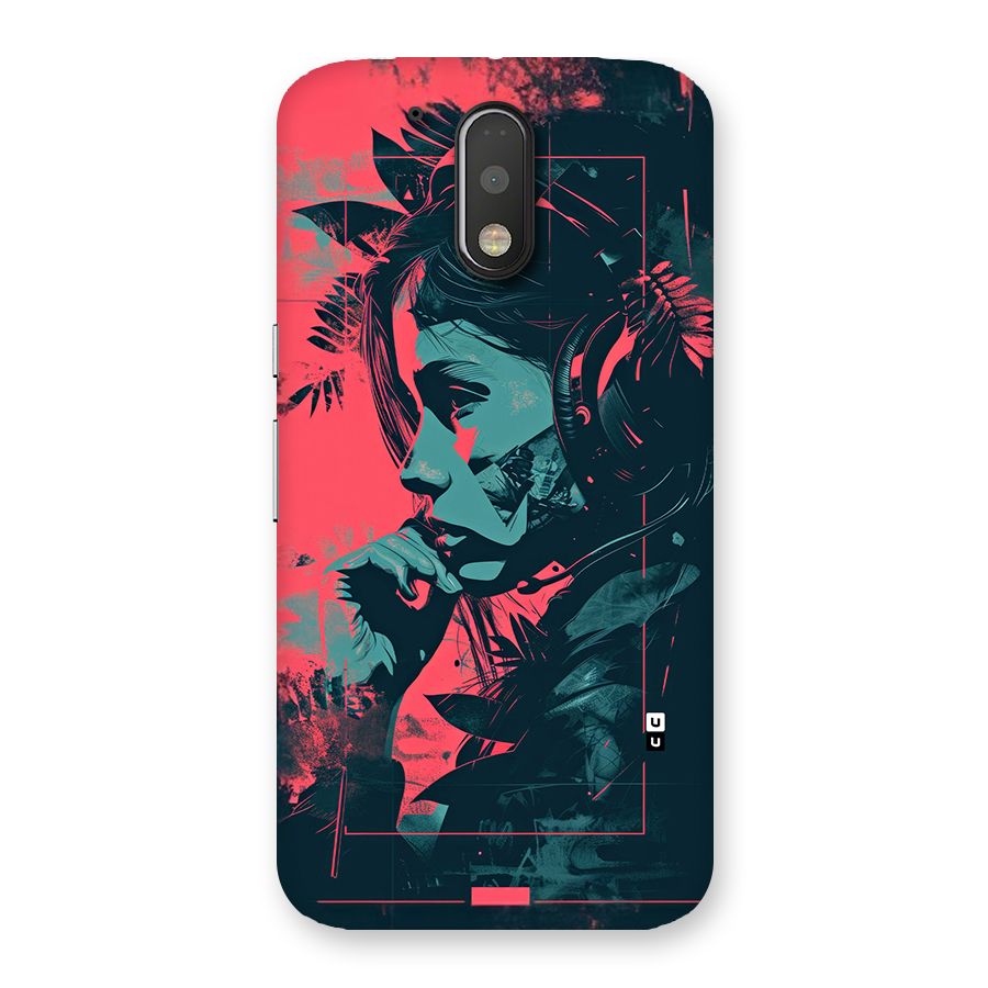 Musical Illustration Back Case for Moto G4 Plus