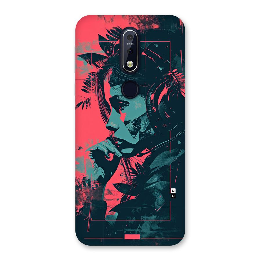 Musical Illustration Back Case for Nokia 7.1