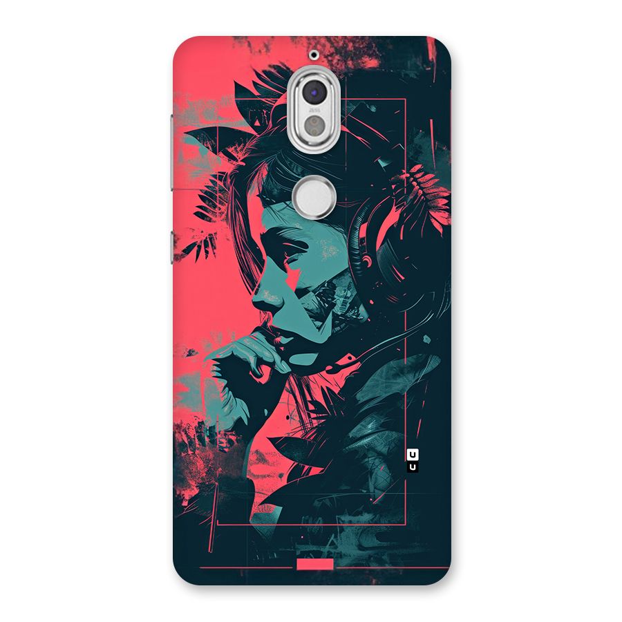 Musical Illustration Back Case for Nokia 7