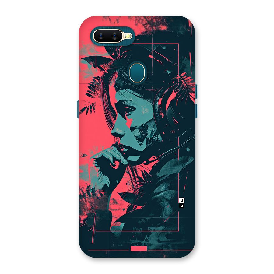 Musical Illustration Back Case for Oppo A12