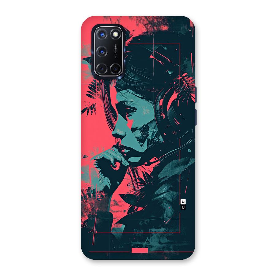 Musical Illustration Back Case for Oppo A52