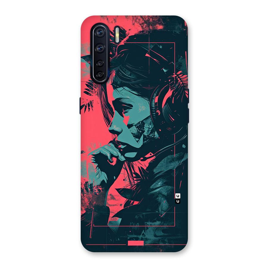 Musical Illustration Back Case for Oppo F15