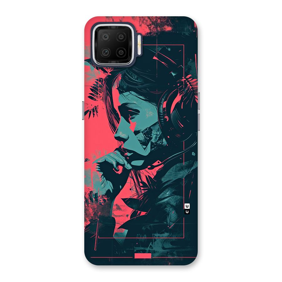 Musical Illustration Back Case for Oppo F17