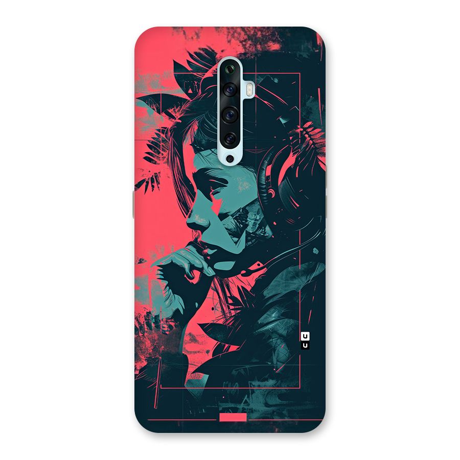 Musical Illustration Back Case for Oppo Reno2 Z