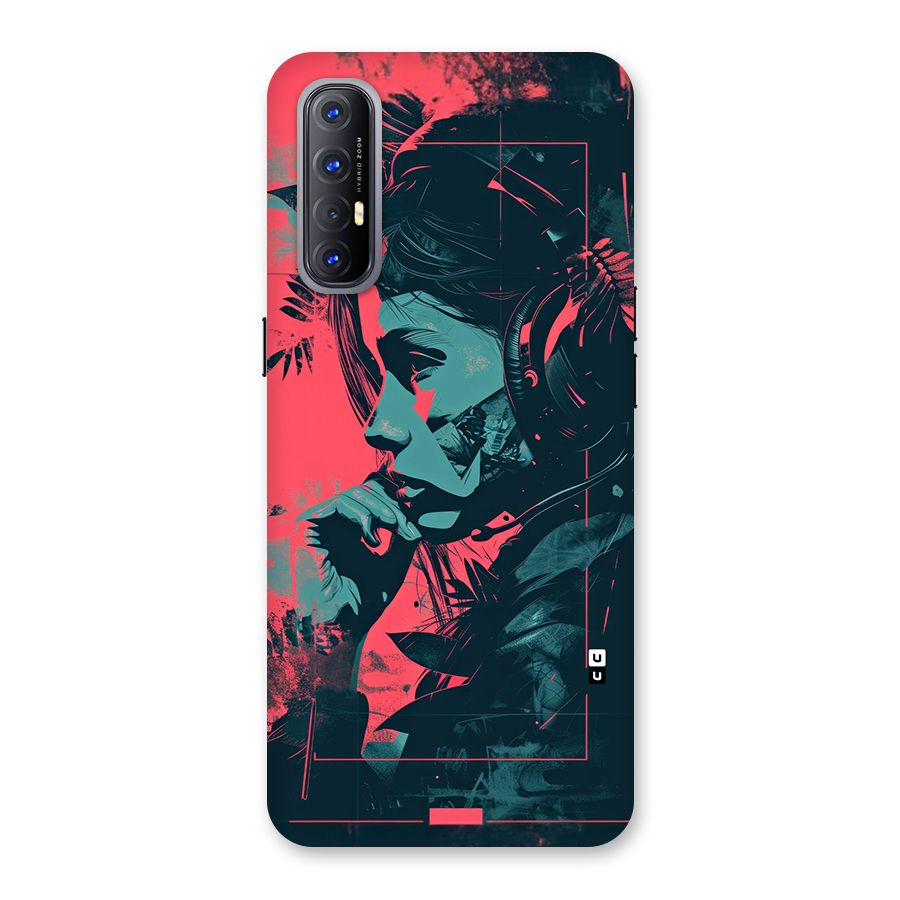 Musical Illustration Back Case for Oppo Reno3 Pro