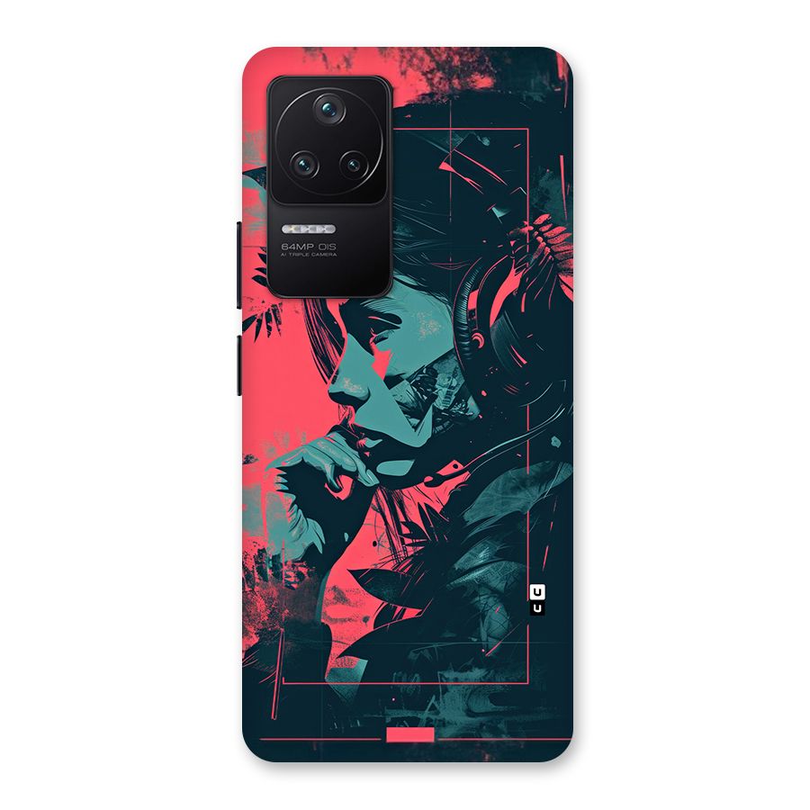 Musical Illustration Back Case for Poco F4 5G