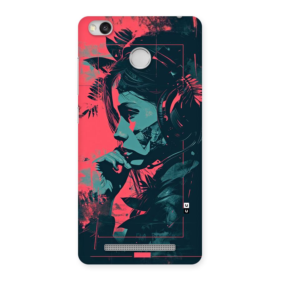 Musical Illustration Back Case for Redmi 3S Prime