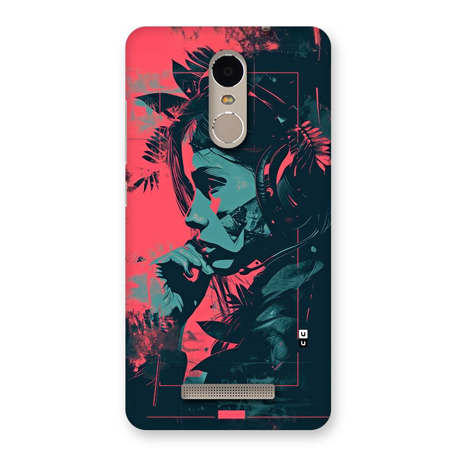Musical Illustration Back Case for Redmi Note 3