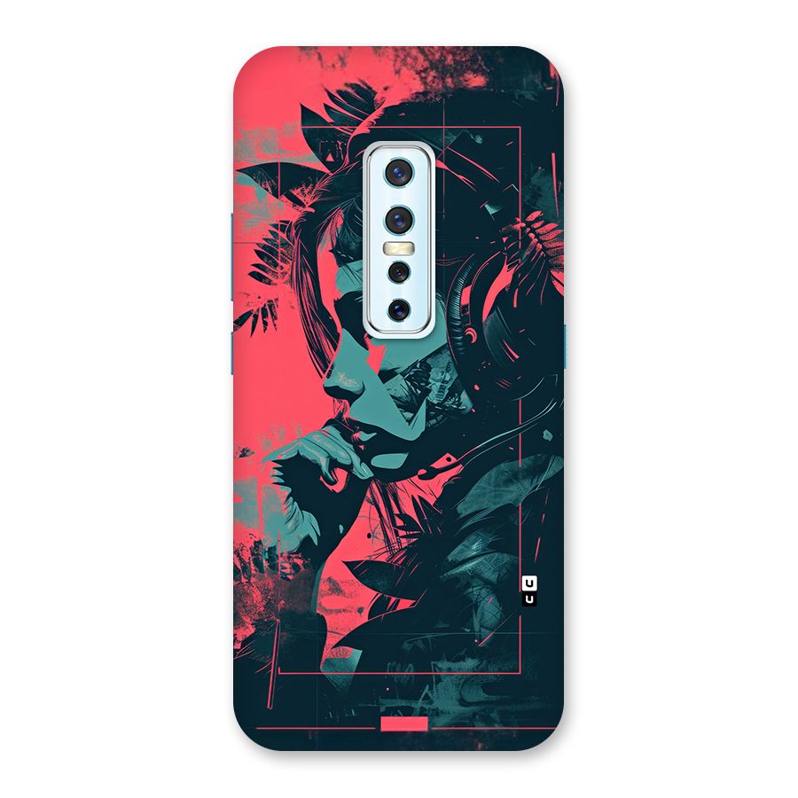Musical Illustration Back Case for Vivo V17 Pro