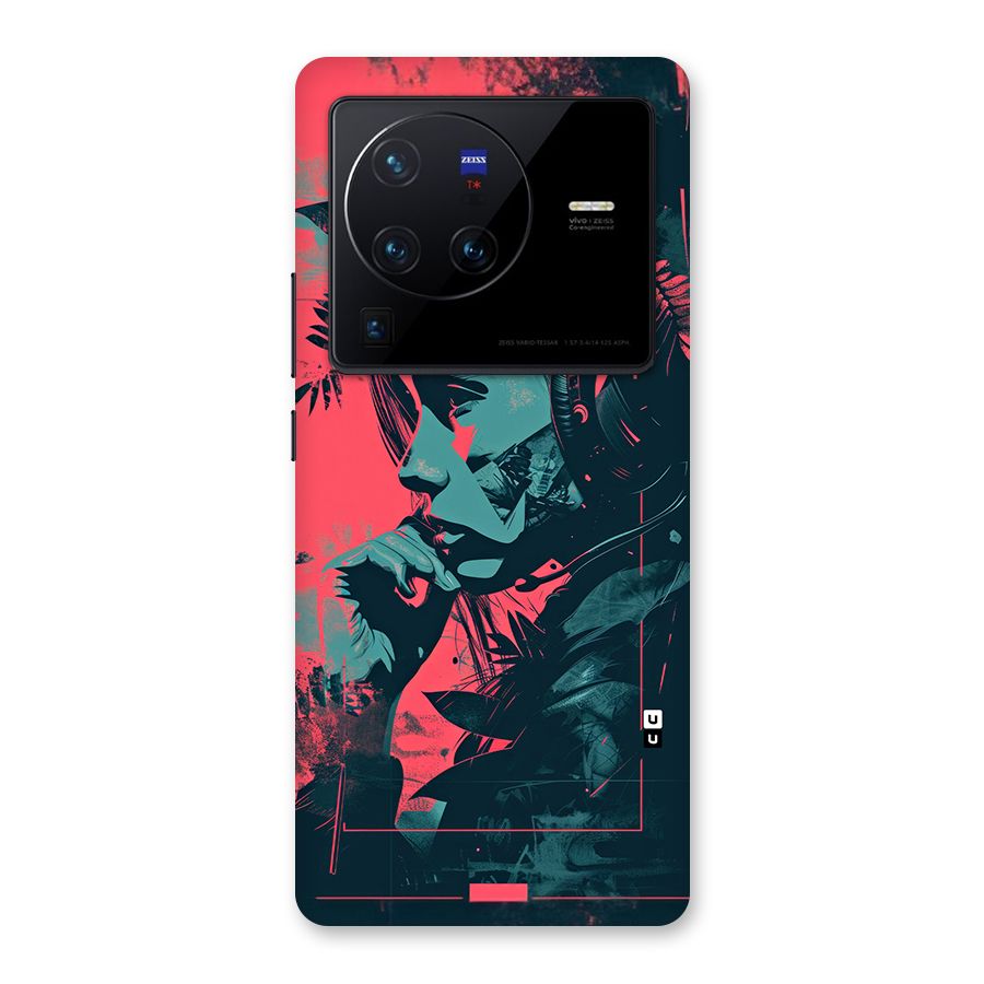 Musical Illustration Back Case for Vivo X80 Pro