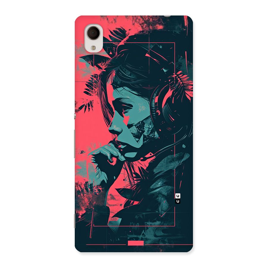 Musical Illustration Back Case for Xperia M4 Aqua
