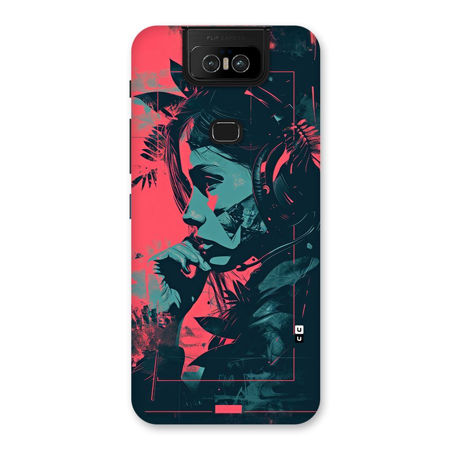 Musical Illustration Back Case for Zenfone 6z