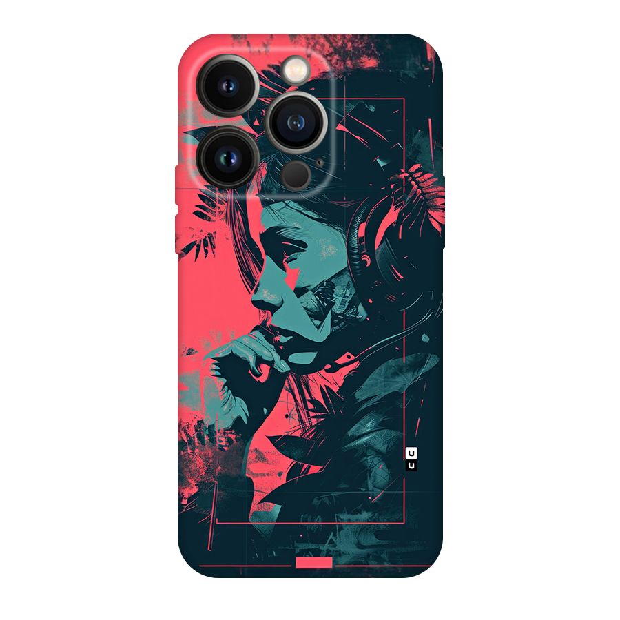 Musical Illustration Back Case for iPhone 14 Pro
