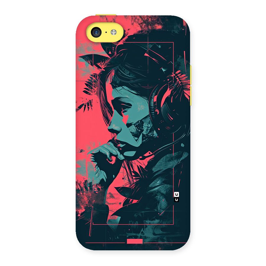 Musical Illustration Back Case for iPhone 5C