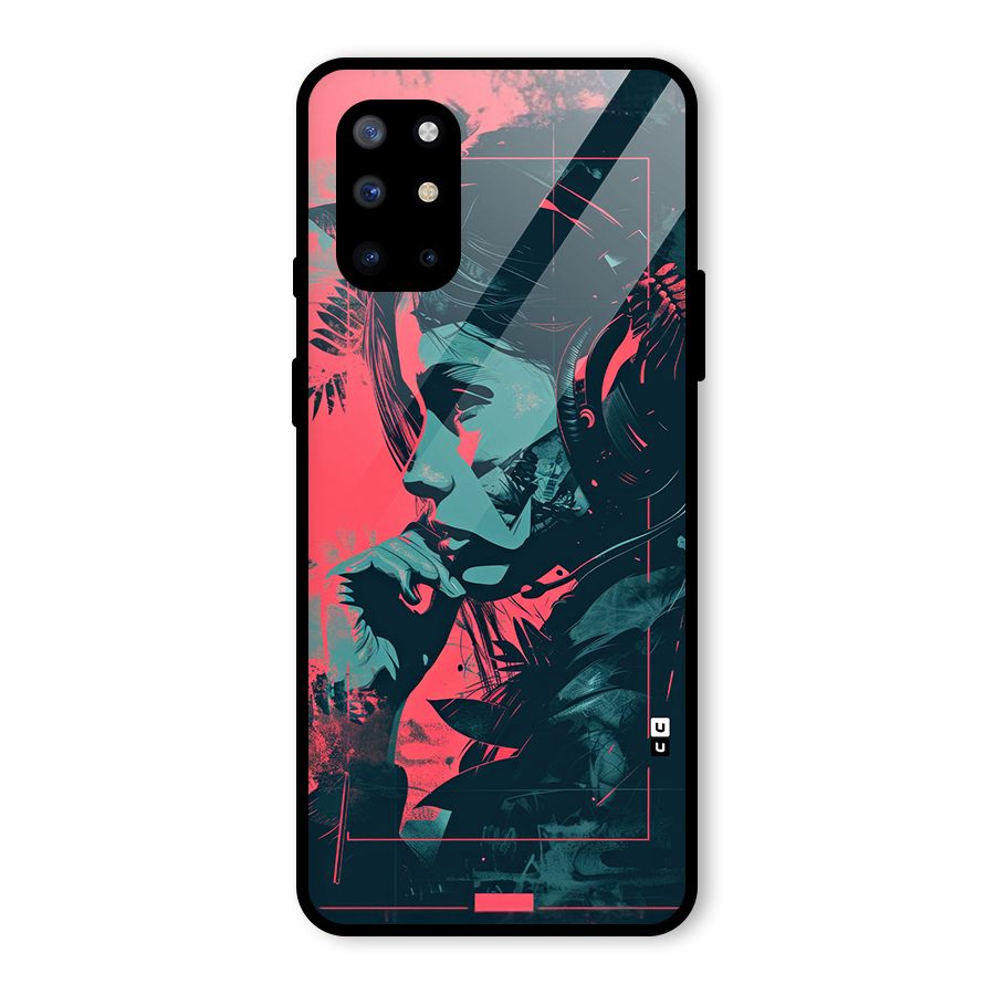 Musical Illustration Glass Back Case for OnePlus 8T