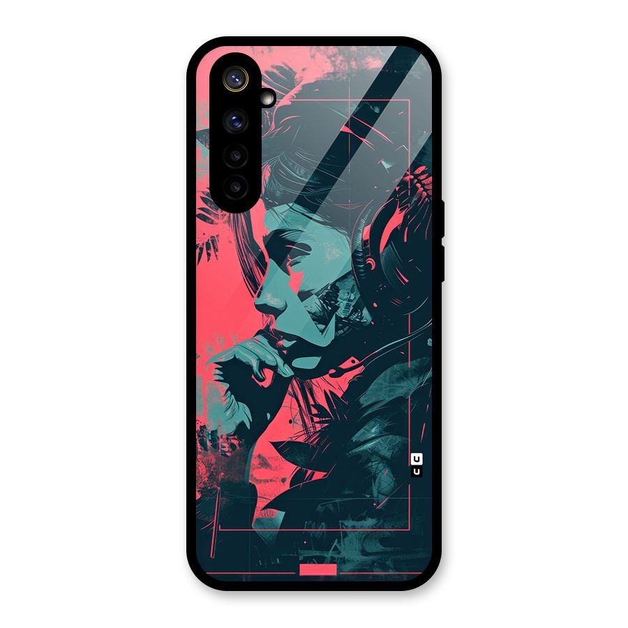 Musical Illustration Glass Back Case for Realme 6