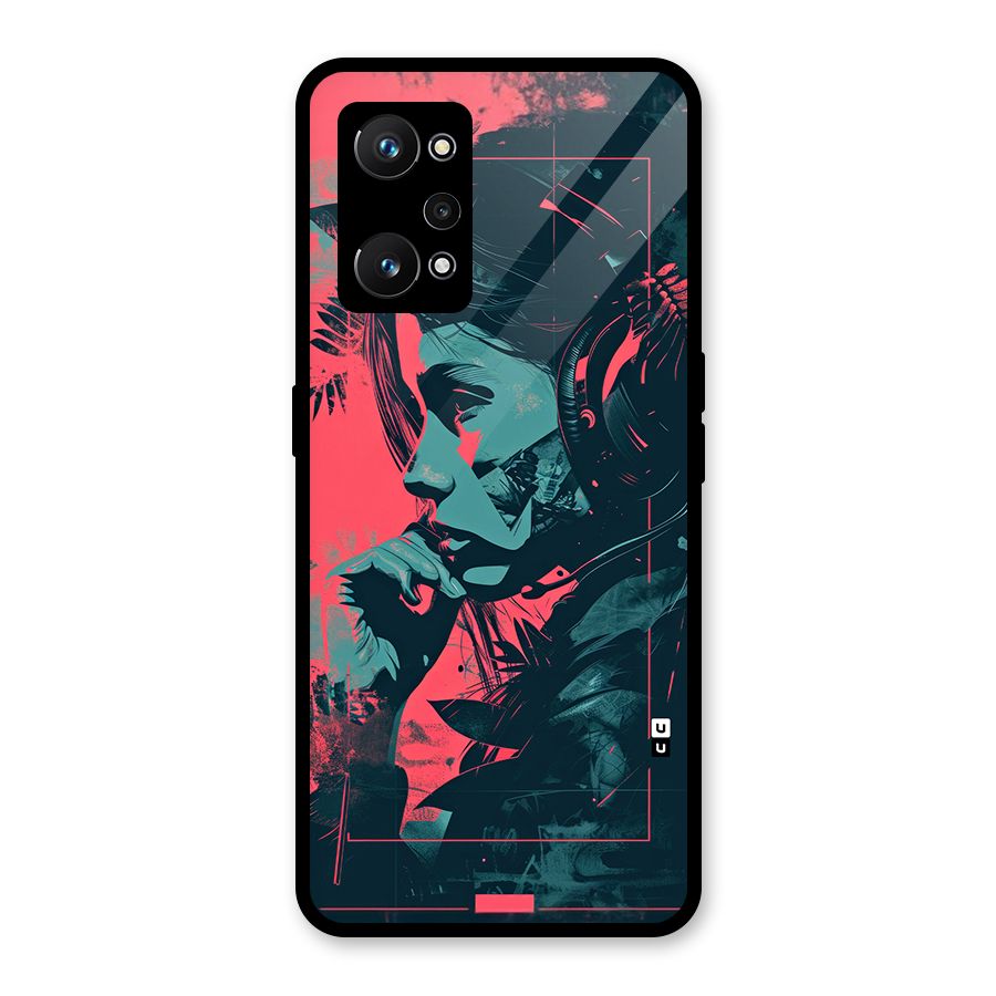 Musical Illustration Glass Back Case for Realme GT Neo 3T