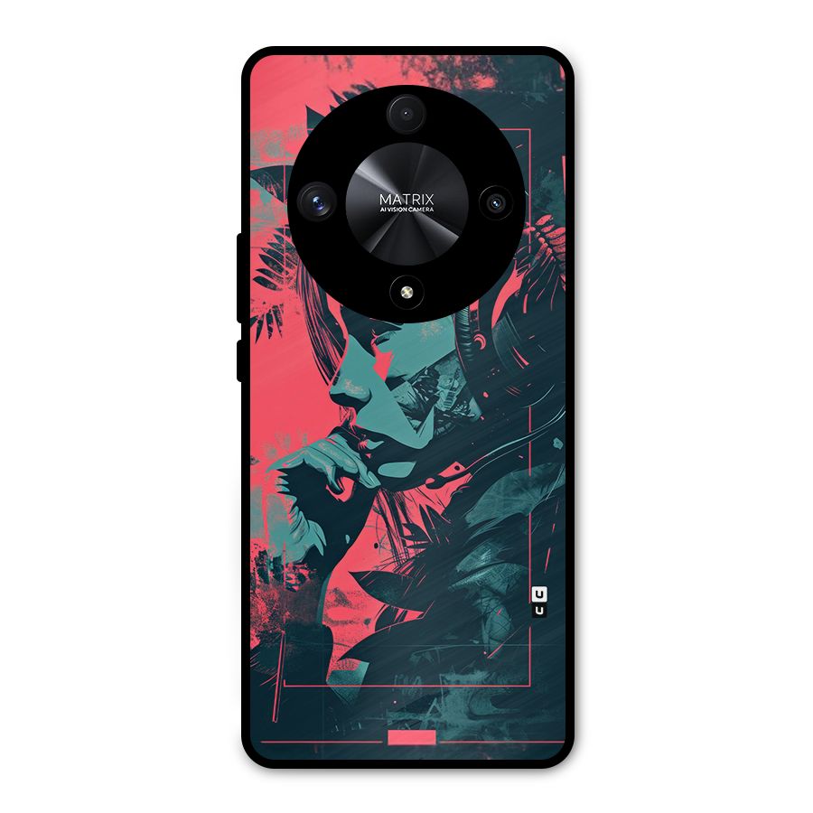Musical Illustration Metal Back Case for Honor X9b