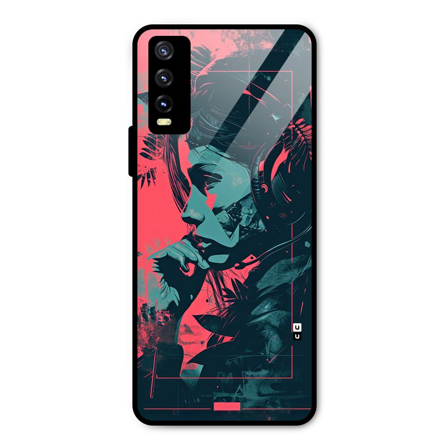 Musical Illustration Metal Back Case for Vivo Y20