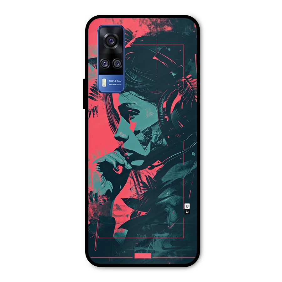 Musical Illustration Metal Back Case for Vivo Y31