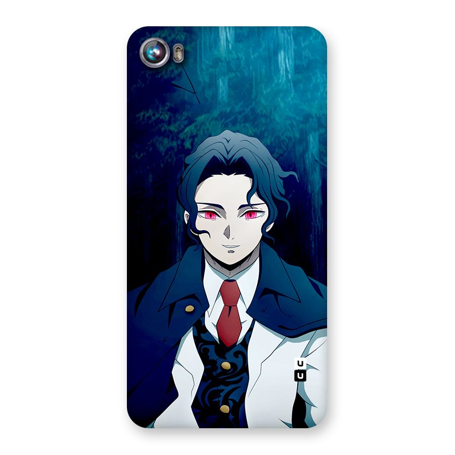 Muzan Kibutsuji Back Case for Canvas Fire 4 (A107)