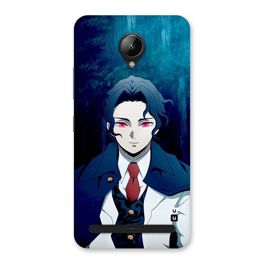Muzan Kibutsuji Back Case for Lenovo C2