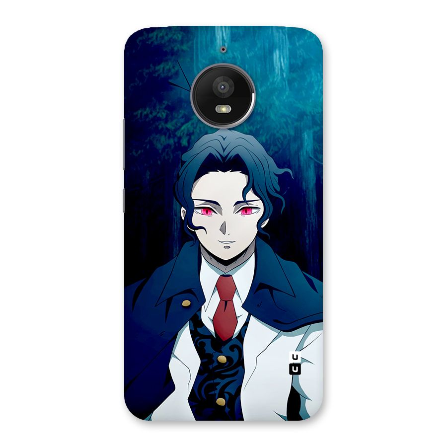Muzan Kibutsuji Back Case for Moto E4 Plus