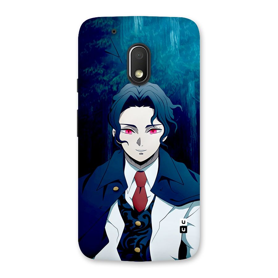 Muzan Kibutsuji Back Case for Moto G4 Play