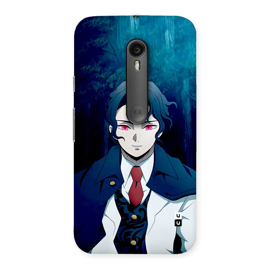 Muzan Kibutsuji Back Case for Moto G Turbo